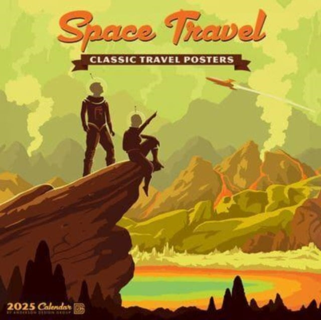 Space Travel 2025 12 X 12 Wall Calendar-9781549244995