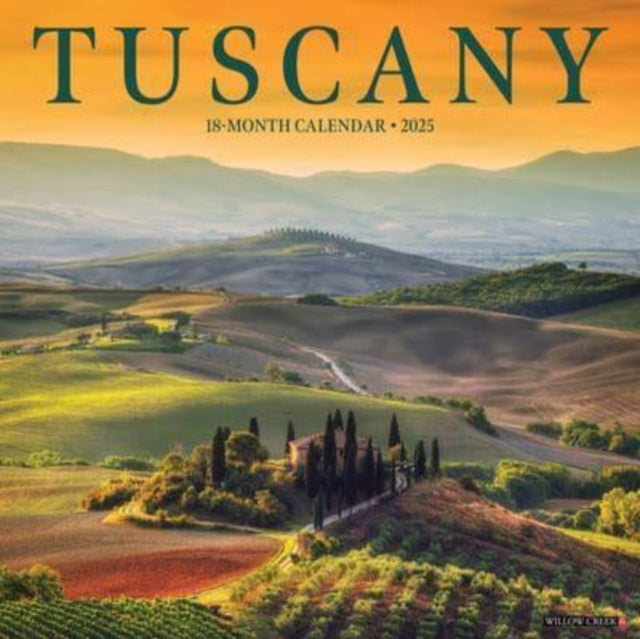 Tuscany 2025 12 X 12 Wall Calendar-9781549245183