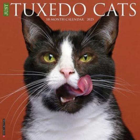 Just Tuxedo Cats 2025 12 X 12 Wall Calendar-9781549245190