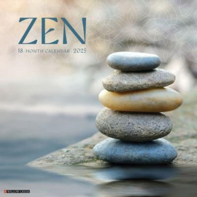 Zen 2025 12 X 12 Wall Calendar-9781549245596