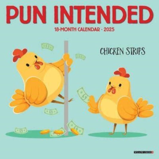 Pun Intended 2025 7 X 7 Mini Wall Calendar-9781549245930