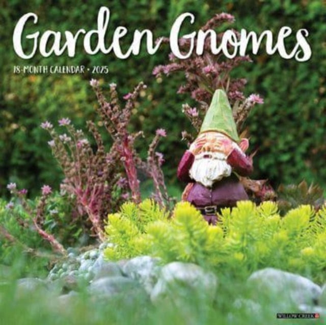 Garden Gnomes 2025 12 X 12 Wall Calendar-9781549246401