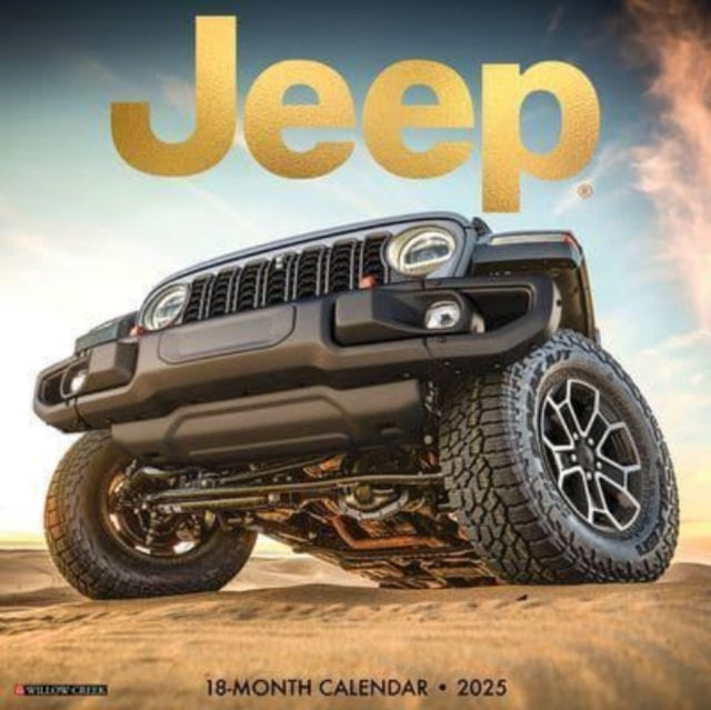 Jeep 2025 12 X 12 Wall Calendar-9781549246456