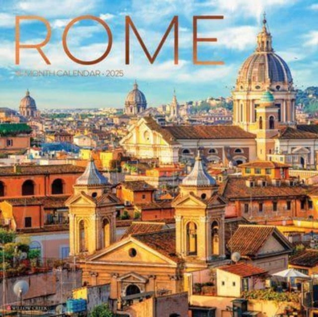Rome 2025 12 X 12 Wall Calendar-9781549246814