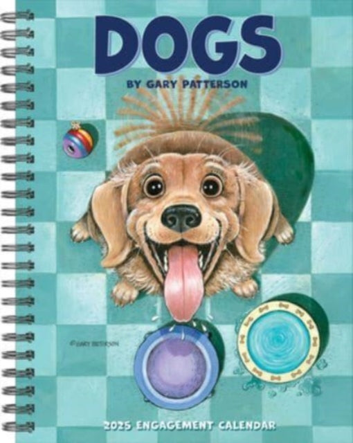 Dogs by Gary Patterson 2025 6.5 X 8.5 Engagement Calendar-9781549247262