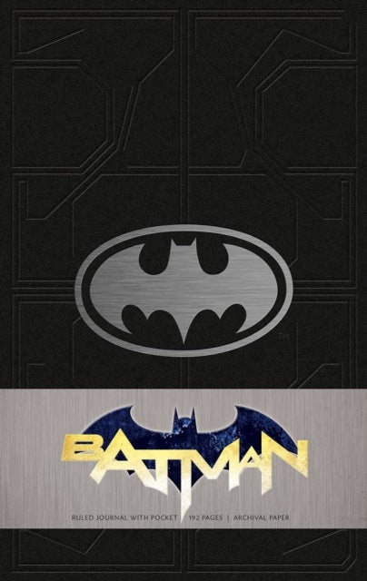 Batman Hardcover Ruled Journal-9781608874453