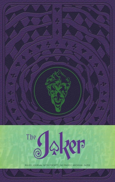 The Joker Hardcover Ruled Journal-9781608874460