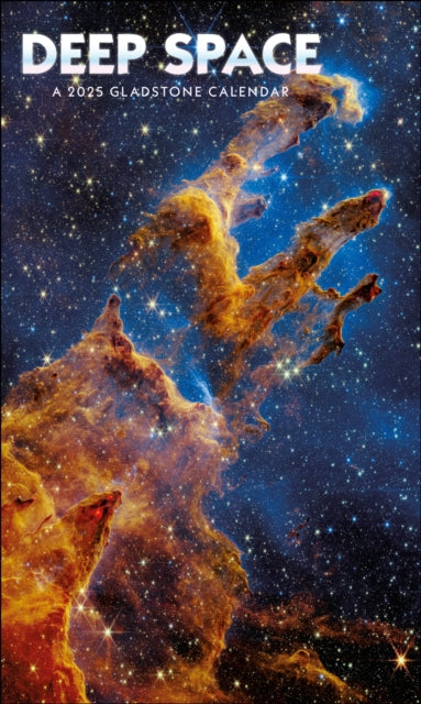 Deep Space Deluxe Wall Calendar 2025-9781612235455