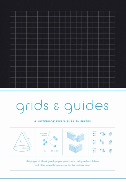 Grids & Guides (Black) : A Notebook for Visual Thinkers-9781616892326
