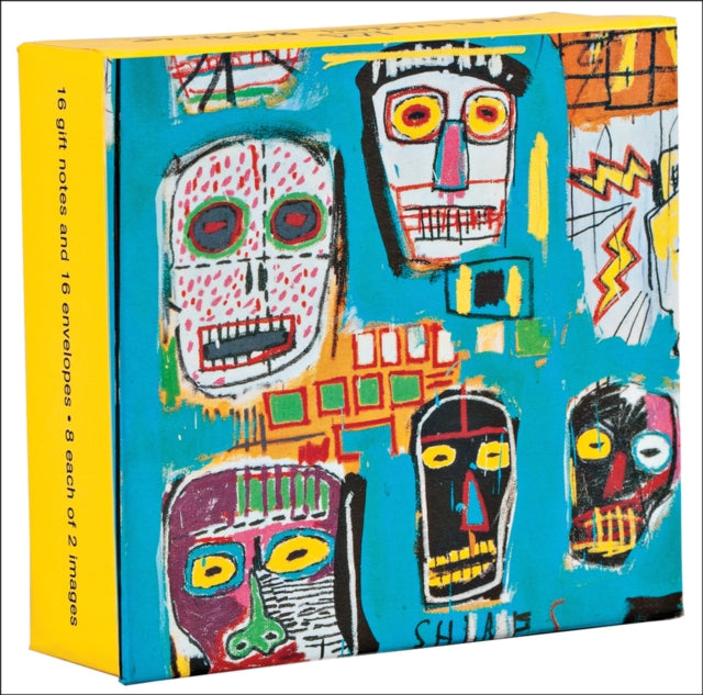 Jean-Michel Basquiat Mini FlipTop Notecard Box-9781623256975