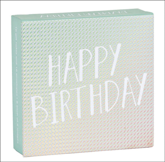 Daydream Birthday Mini FlipTop Notecard Box-9781623257194