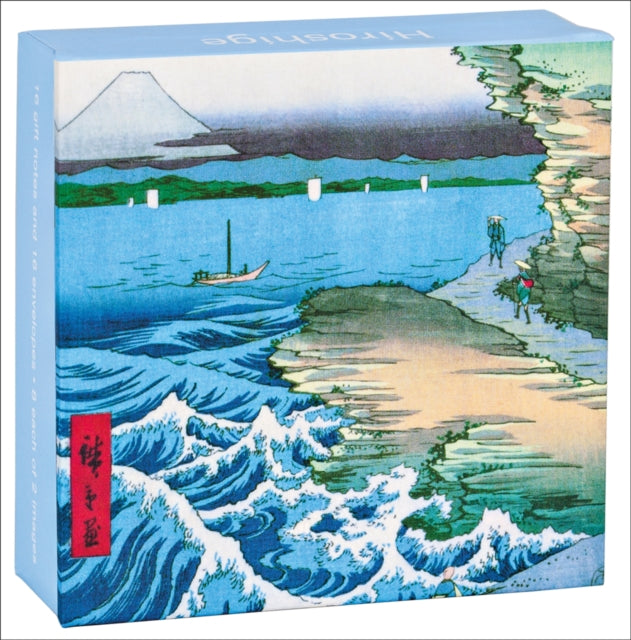 Hiroshige Mini FlipTop Notecard Box-9781623257514