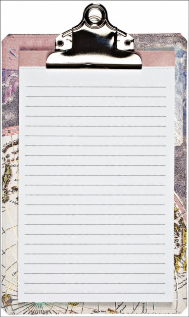 Vintage Maps Mini Clipboard-9781623257644