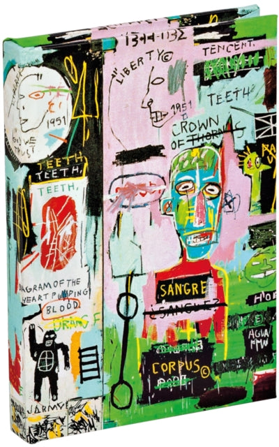 In Italian by Jean-Michel Basquiat Mini Sticky Book-9781623258467
