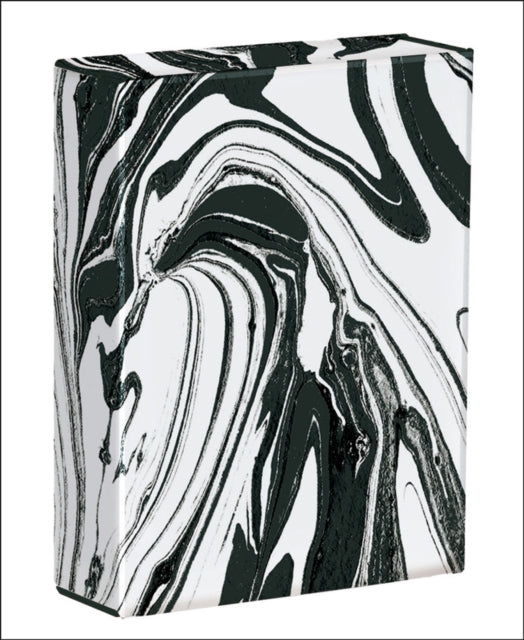 Black and White Marble Playing Cards-9781623258719