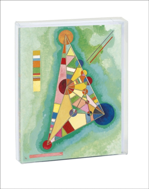 Variegation in the Triangle, Vasily Kandinsky Notecard Set-9781623258962