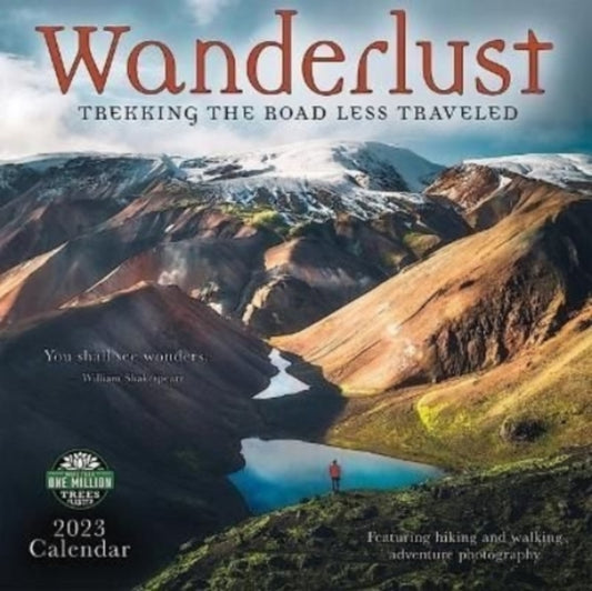 WANDERLUST 2023 WALL CALENDAR-9781631369032