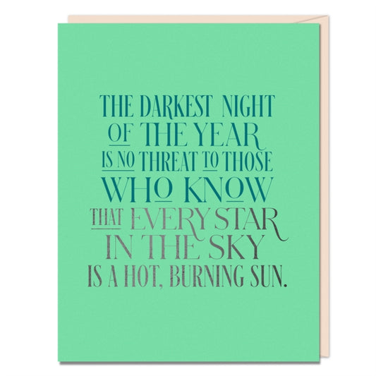 6-Pack  Elizabeth Gilbert for Em & Friends The Darkest Night Card-9781642463484