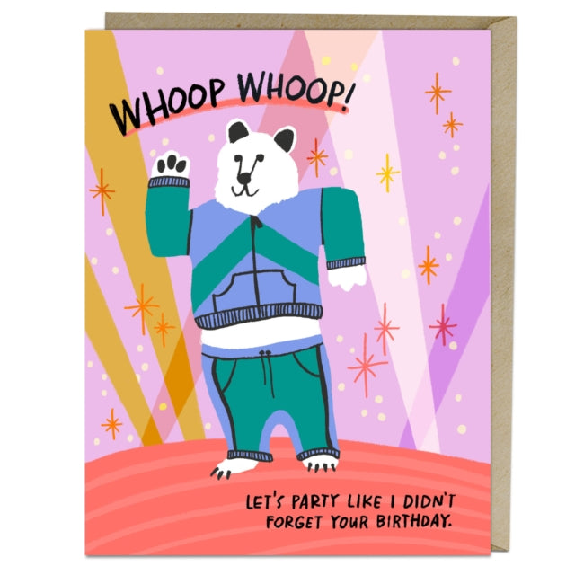 6-Pack Em & Friends Whoop Whoop Belated Birthday Card-9781642463743