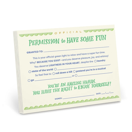 Em & Friends Permission to Have Some Fun Notepad-9781642464115
