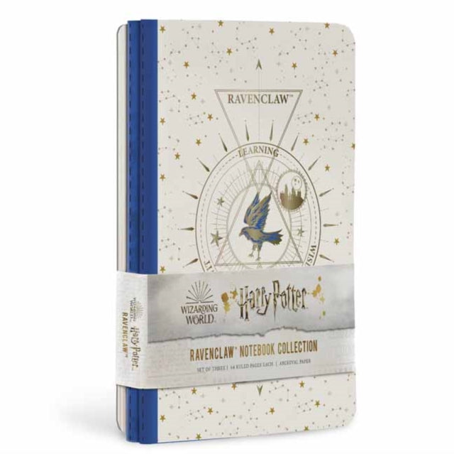 Harry Potter: Ravenclaw Constellation Sewn Notebook Collection : Set of 3-9781647220815