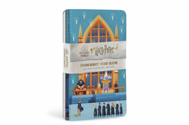 Harry Potter: Exploring Hogwarts Sewn Notebook Collection : Set of 3-9781647220839