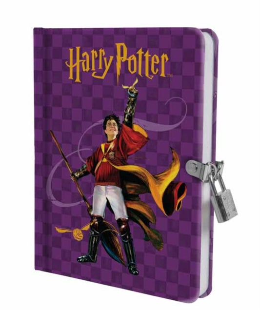 Harry Potter: Quidditch Lock and Key Diary-9781647222819