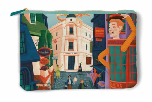 Harry Potter: Exploring Diagon Alley Accessory Pouch-9781647223496
