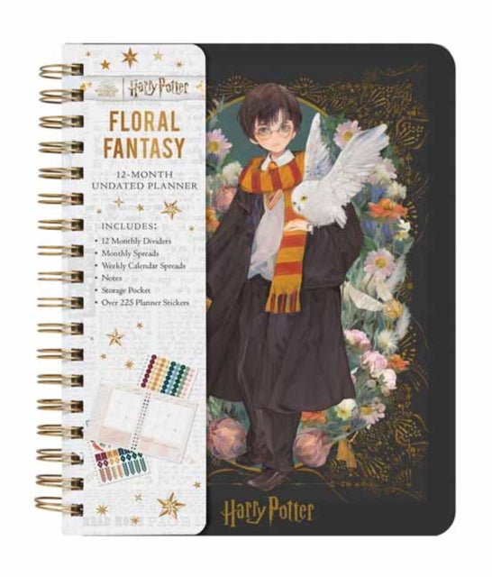 Harry Potter: Anime Fantasy 12 Month Undated Planner-9781647225605