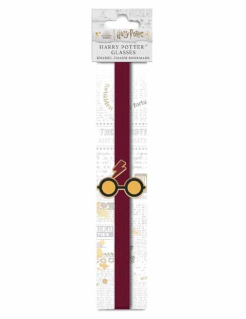 Harry Potter: Harry's Glasses Enamel Charm Bookmark-9781647228064