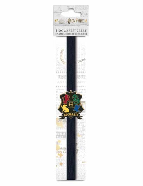 Harry Potter: Hogwarts Crest Enamel Charm Bookmark-9781647228071