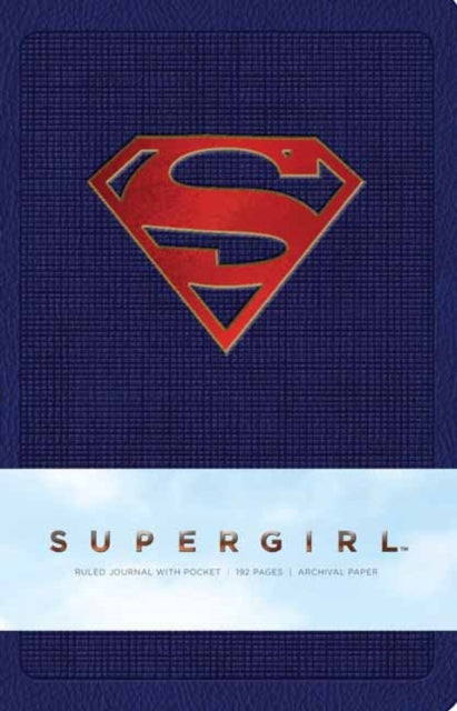 Supergirl Hardcover Ruled Journal-9781683830030