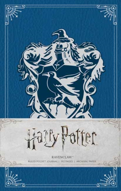 Harry Potter: Ravenclaw Ruled Pocket Journal-9781683830344