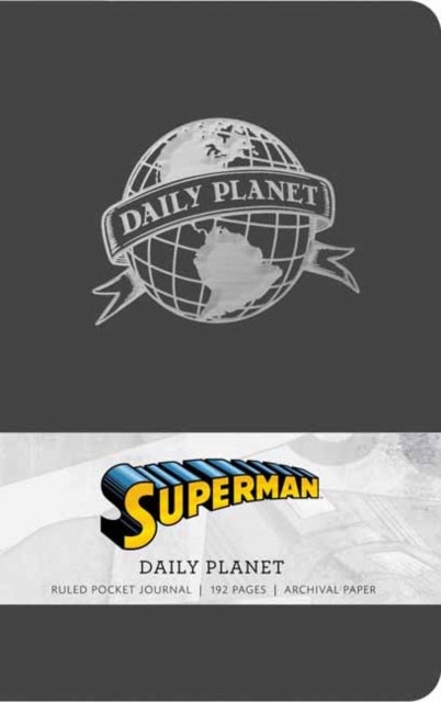 Superman : Daily Planet Ruled Pocket Journal-9781683830375