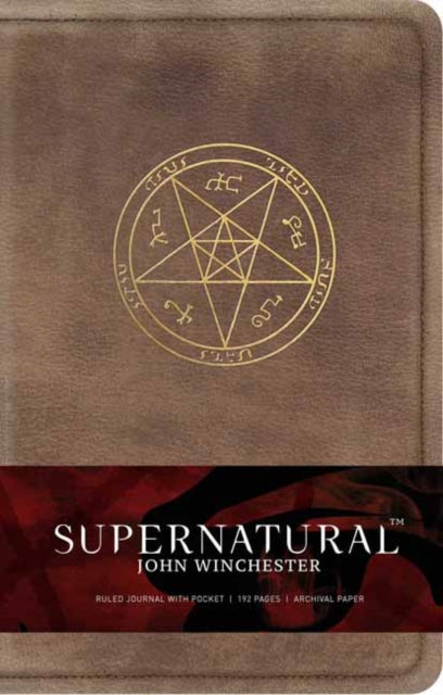 Supernatural Hardcover Ruled Journal 2-9781683830740