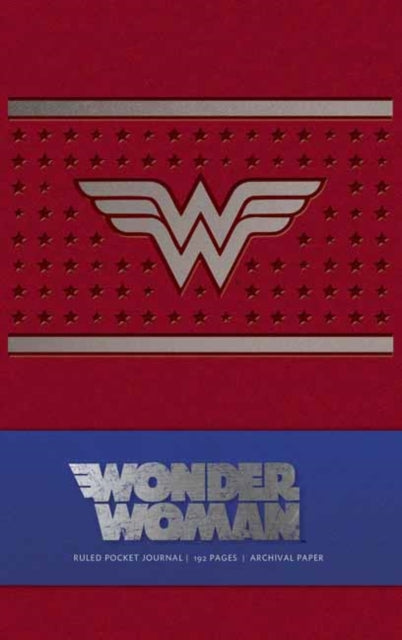Wonder Woman Ruled Pocket Journal-9781683830948
