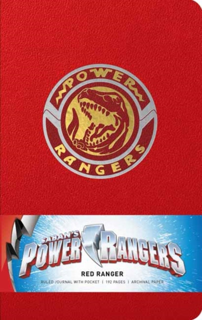 Power Rangers: Red Ranger Hardcover Ruled Journal-9781683831402
