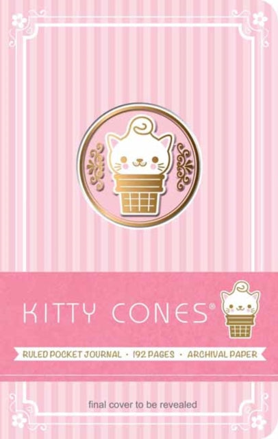 Kitty Cones Ruled Pocket Journal-9781683832386