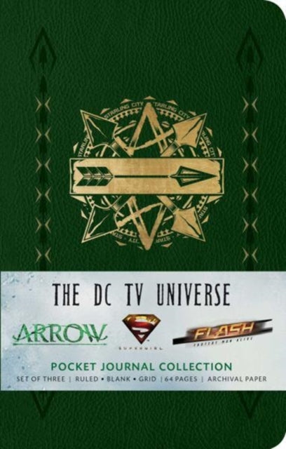 The DC TV Universe : Pocket Journal Collection Set of 3-9781683832829