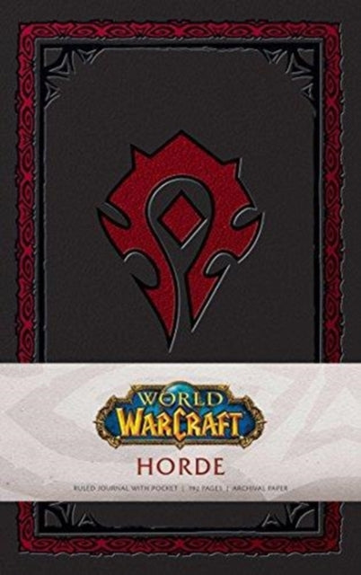 World of Warcraft: Horde Hardcover Ruled Journal. Redesign-9781683833260