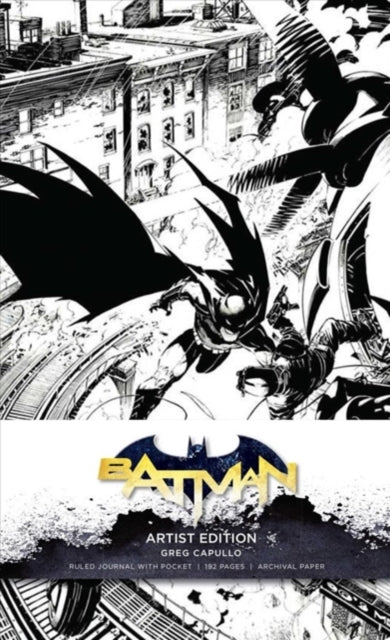 DC Comics: Batman Hardcover Ruled Journal : Artist Edition-9781683833291