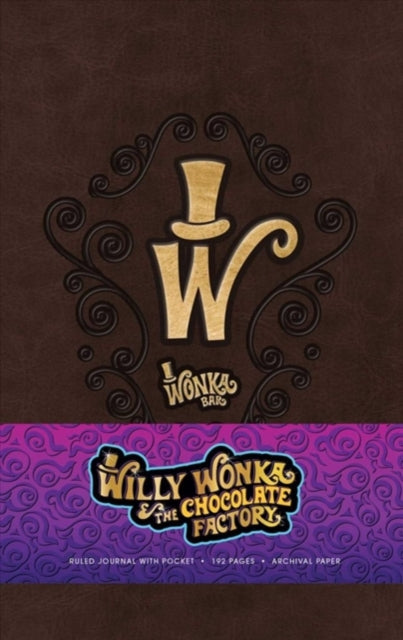 The Willy Wonka Hardcover Ruled Journal-9781683833369