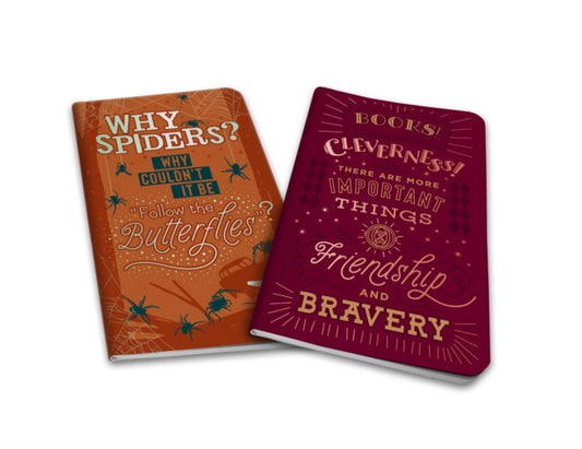 Harry Potter: Character Notebook Collection : Ron and Hermione Set of 2-9781683833482