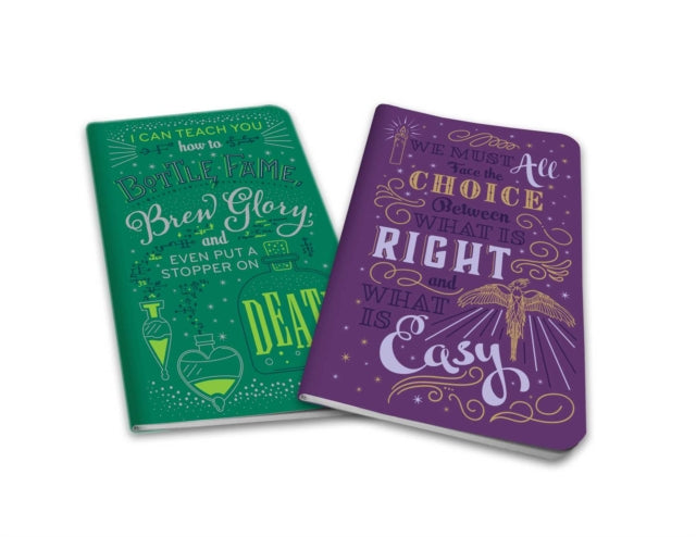 Harry Potter: Character Notebook Collection : Dumbledore and Snape Set of 2-9781683833499