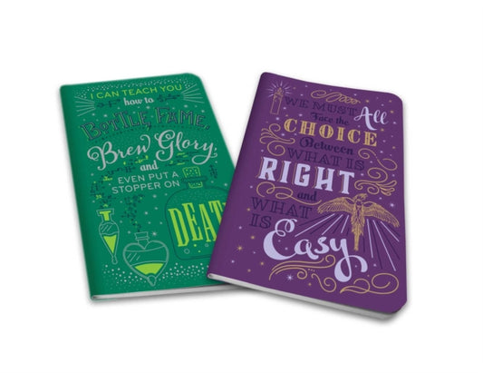 Harry Potter: Character Notebook Collection : Dumbledore and Snape Set of 2-9781683833499
