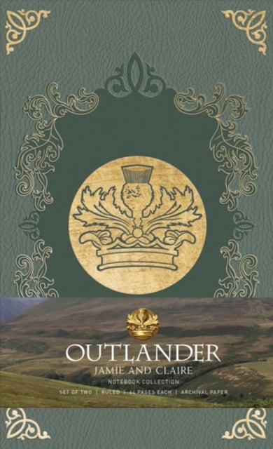 Outlander: Notebook Collection : Jamie and Claire Set of 2-9781683833536