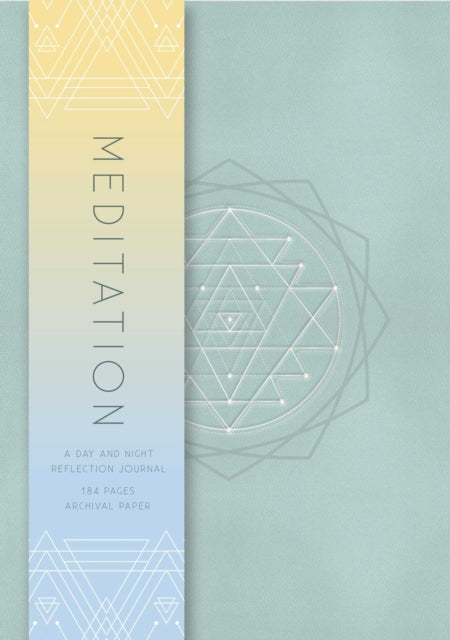 Meditation : A Day and Night Reflection Journal (90 Days)-9781683835585