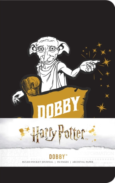 Harry Potter: Dobby Ruled Pocket Journal-9781683836711