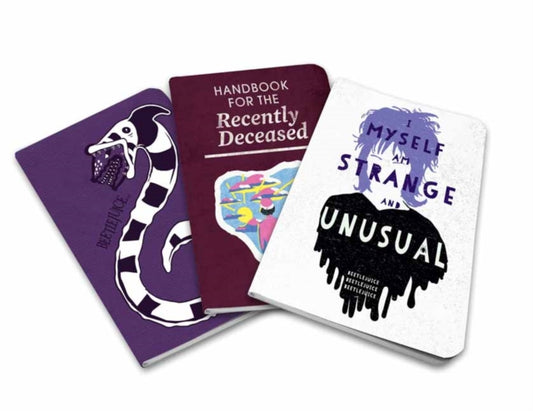 Beetlejuice Pocket Notebook Collection : Set of 3-9781683837701