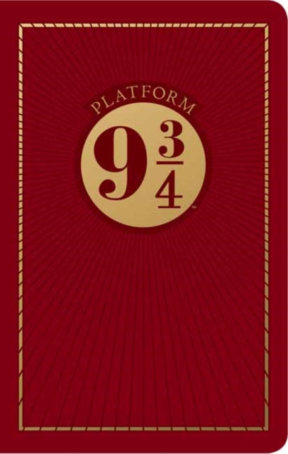 Harry Potter: Platform Nine and Three-Quarters Travel Journal-9781683838968